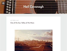 Tablet Screenshot of neilcavanagh.com